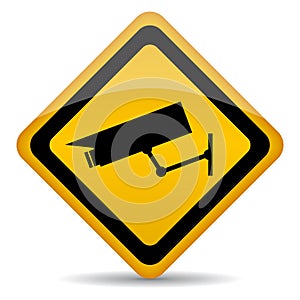 Video surveillance sign