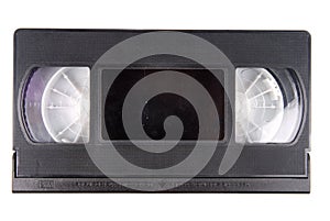 Video tape casette isolated