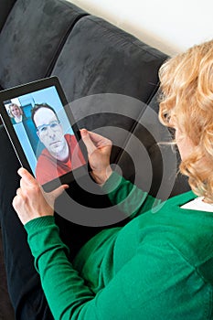 Video Telephony on Digital Tablet PC photo