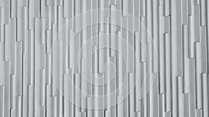 Video Vertical pattern white fibreglass wall graphic background