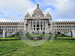 Vidhana Soudha the legislative building in the Karnataka state capital Bangalore