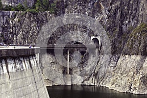Vidraru Dam in Transfagarasan, Romania