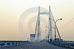 Vidyasagar Setu, longest cable - stayed bridge in India