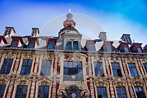 Vieille Bourse - detail, Lille, France