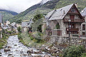 Vielha town in Catalonia