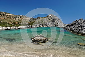 Viena Beach in Paleochora, Crete photo