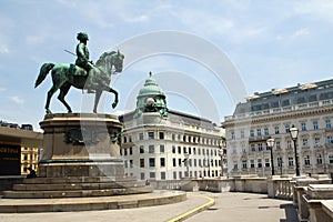 Vienna, Albertina Square