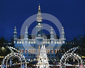 Vienna Austria at Christmas