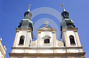 Vienna austria church jesuits chapel photo