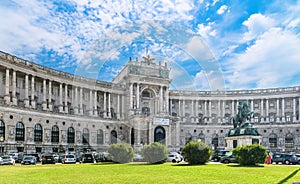 Neue Burg Museum part of the Hofburg palace in Vienna, Austria