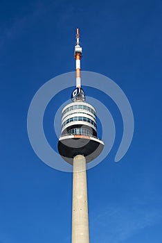 Donauturm or Danube Tower, telecommunications tower in Vienna, Austria