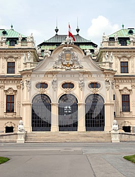 Vienna - Belvedere, Upper photo