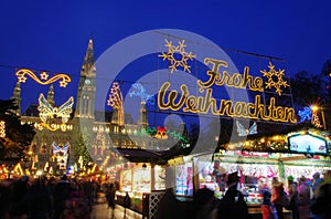 Vienna christmas market