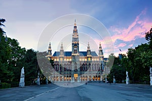 Vienna city hall