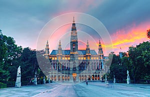 Vienna city hall