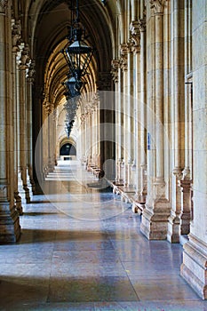 Vienna City Hall detail