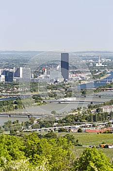 Vienna Danube And Donaucity, Austria photo