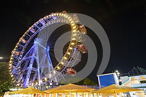 Vienna giant ferris wheel in Prater