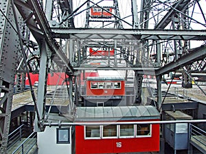 Vienna Giant Ferris Wheel or Wiener Riesenrad Prater, Wien - Vienna, Austria