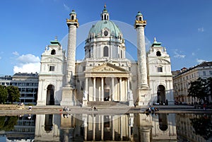 Vienna - Karlskirche Church