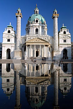 Vienna - Karlskirche Church