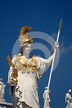 Vienna - Pallas Athene Statue