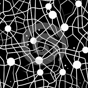 Vienna Secession Inspired Network Pattern For Web Design