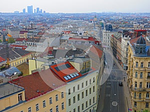 Vienna seen from above
