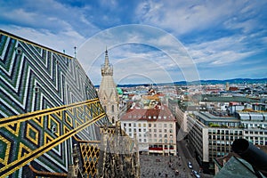 Vienna from St. Stephens Cathedral