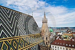 Vienna from St. Stephens Cathedral