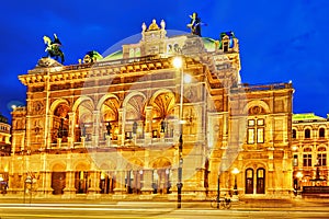 Vienna State Opera is an opera house.