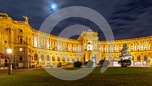 The Neue Burg is part of the Vienna Hofburg