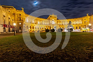 The Neue Burg is part of the Vienna Hofburg