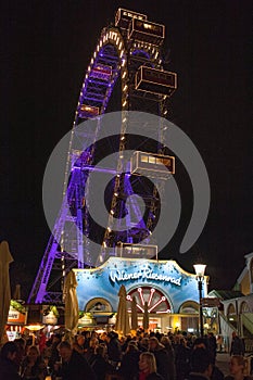 Viennese Giant Ferris Wheel - Iconic Landmark of Vienna\'s Skyline