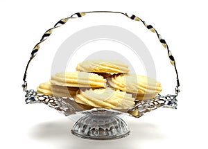 Viennese Swirl Biscuits platter photo