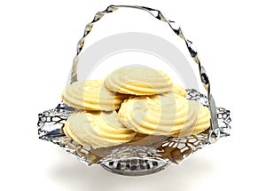 Viennese Swirl Biscuits platter photo