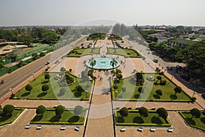 Vientiane cityscape,