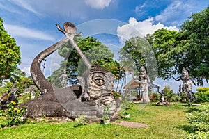 Vientiane Laos at Buddha Park Xieng Khuan