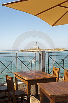 Vieste (Gargano, A, Italy) lighthouse from terrace