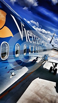 Vietnam airlines aviation aircraft travel