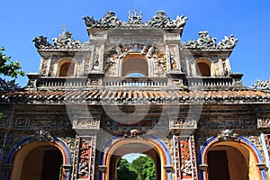 Vietnam Citadel Gate photo