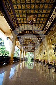 Vietnam Dai Nam temple interior