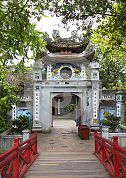 Vietnam. Hanoi. The Ngoc Son Temple