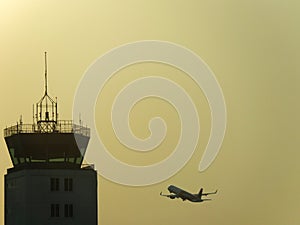 Vietnam, Ho Chi Minh (Saigon), Aeroport, control Tower