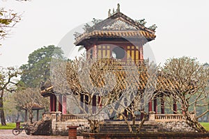 Vietnam, Hue. Phu Van Lau Pavilion in Hue Citadel