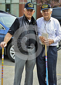 Vietnam and Korean Veterans at Memorial Day Parade