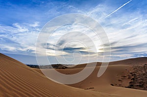 Vietnam lanscape: Sand dunes in Mui ne, Phan thiet, Viet Nam