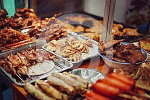 Vietnam street food. Shallow depth of field.