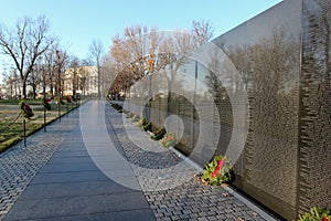 Vietnam Veterans Memorial Wall Washington DC