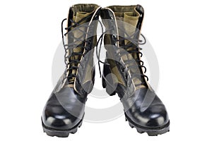 Vietnam war 1968. US army pattern jungle boots